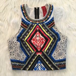 Akira Chicago Red Label Crop Top